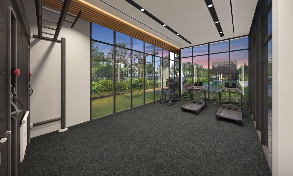 Bartley Vue residents' gymnasium