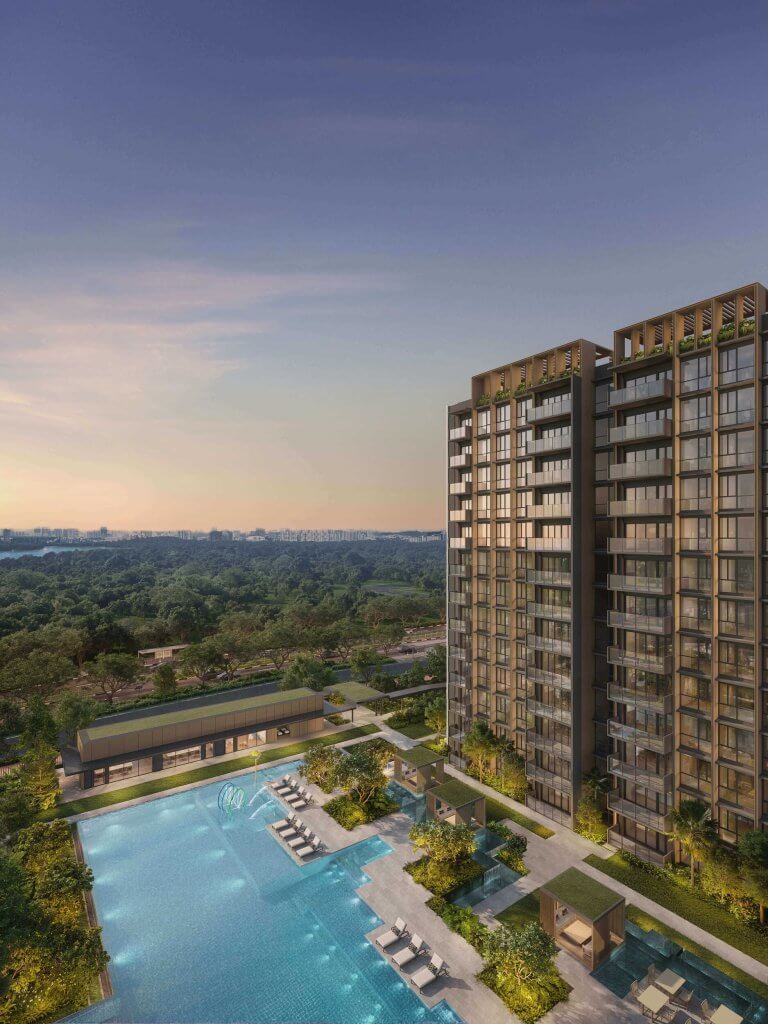 Narra Residences swimming pool, Bukit Panjang, Singapore