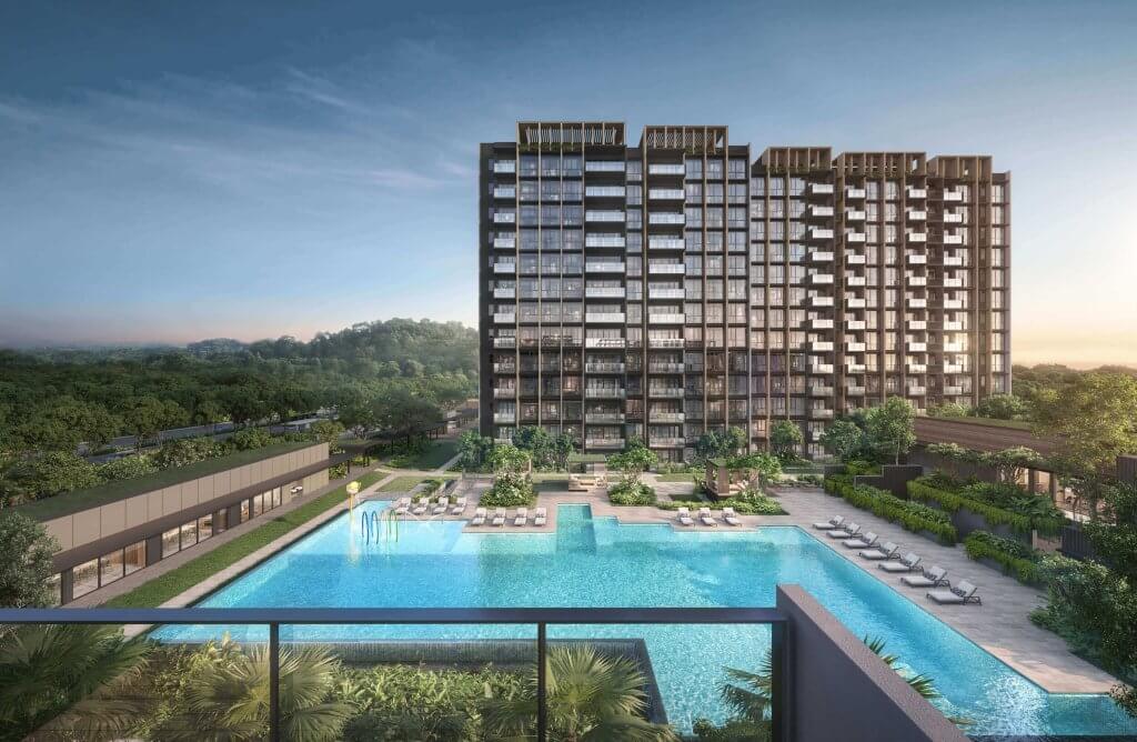 Narra Residences swimming pool, Bukit Panjang, Singapore