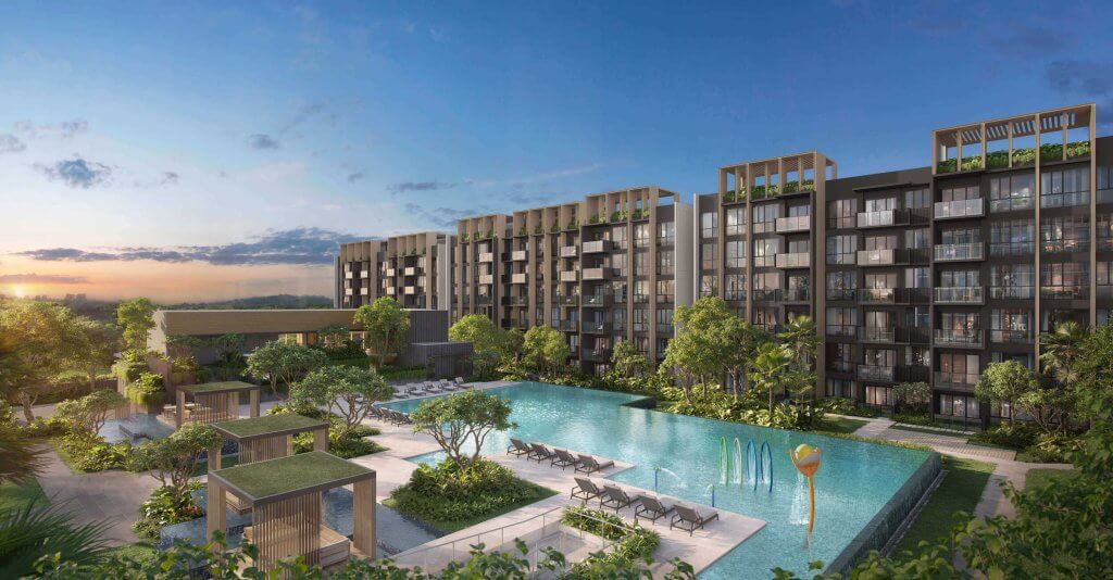 Narra Residences swimming pool, Bukit Panjang, Singapore