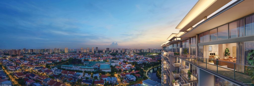 Grand Dunman tower crown, Marine Parade, Singapore