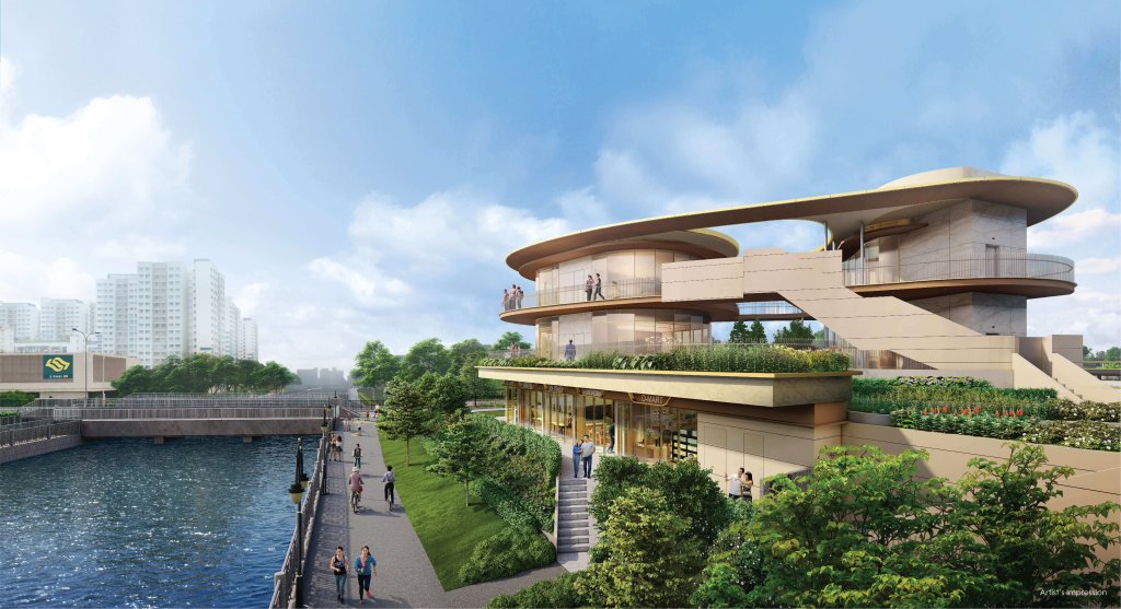 Grand Dunman clubhouse, Marine Parade, Singapore