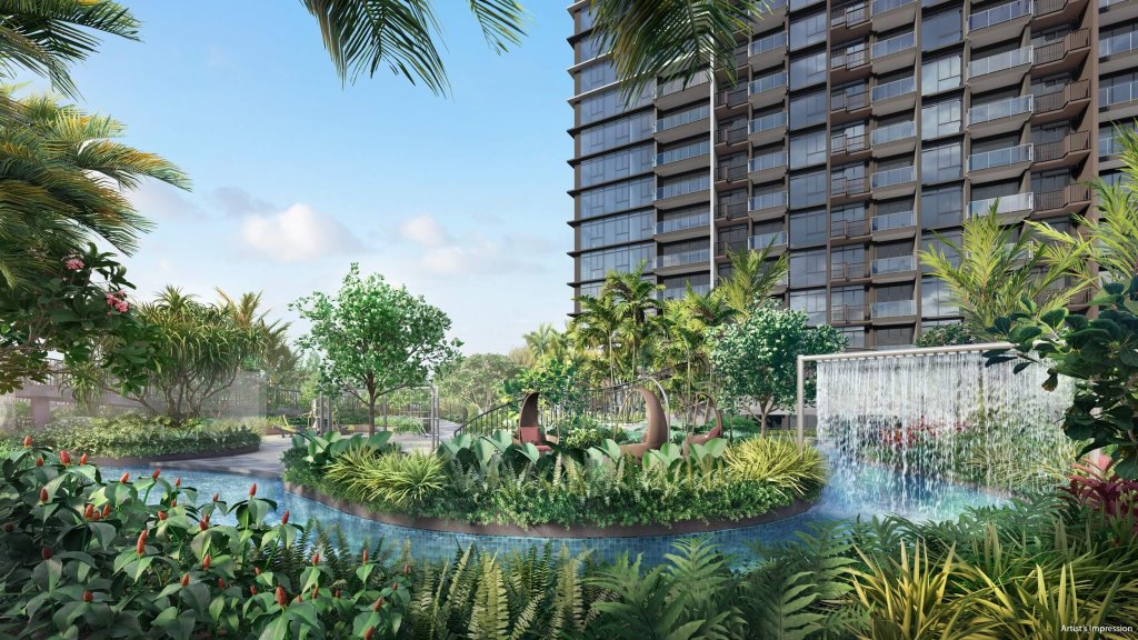 J'den den lazy river pool, Jurong East, Singapore