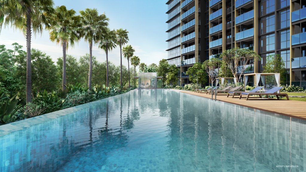 Meyer Blue 50m lap pool, Marine Parade, Singapore