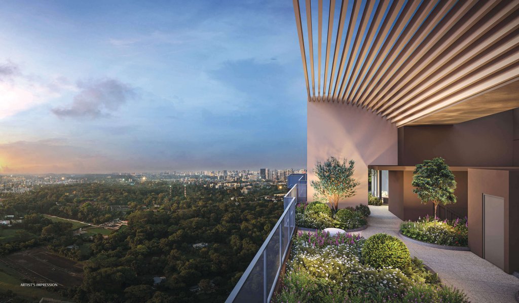 Penrith roof garden, Queenstown, Singapore
