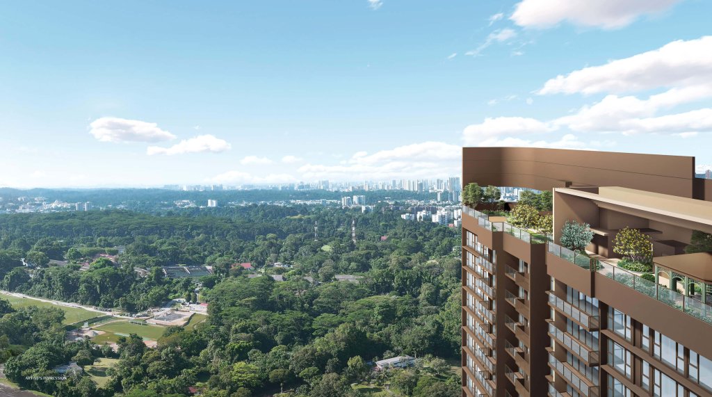 Penrith roof garden, Queenstown, Singapore