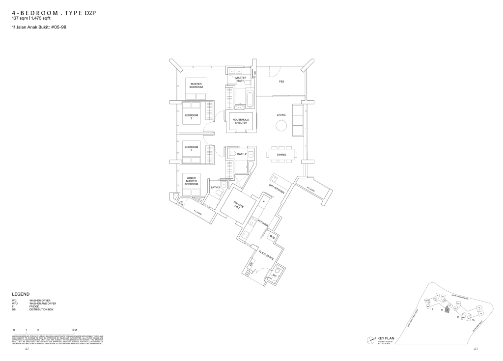 The Reserve Residences floor plan 14