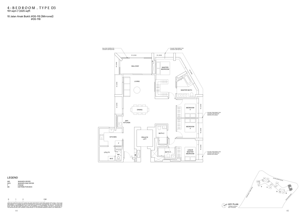 The Reserve Residences floor plan 15