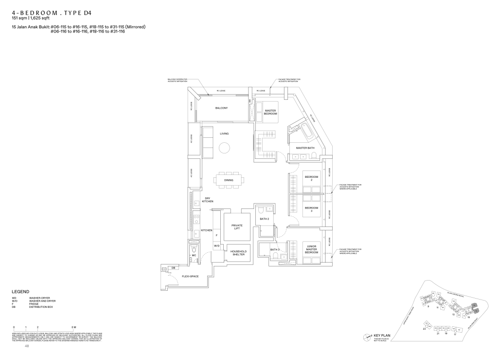 The Reserve Residences floor plan 18