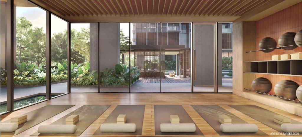 Skye at Holland yoga studio, Queenstown, Singapore
