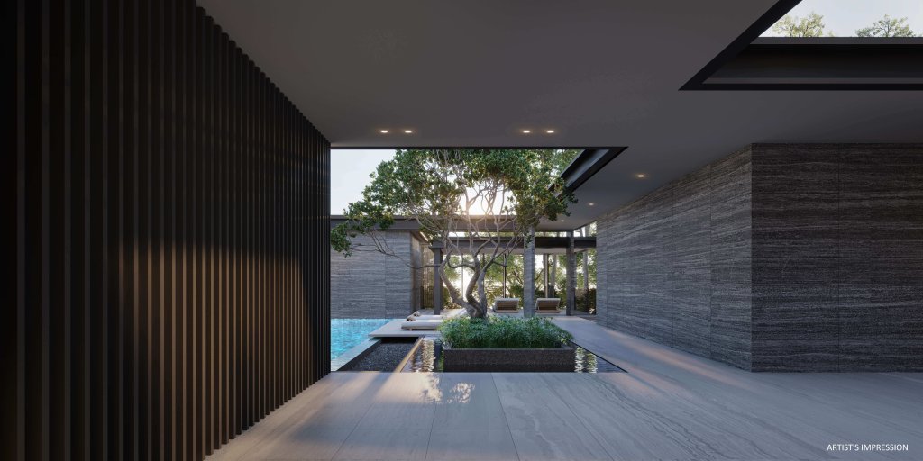 Upperhouse at Orchard Boulevard facilities deck, River Valley, Singapore
