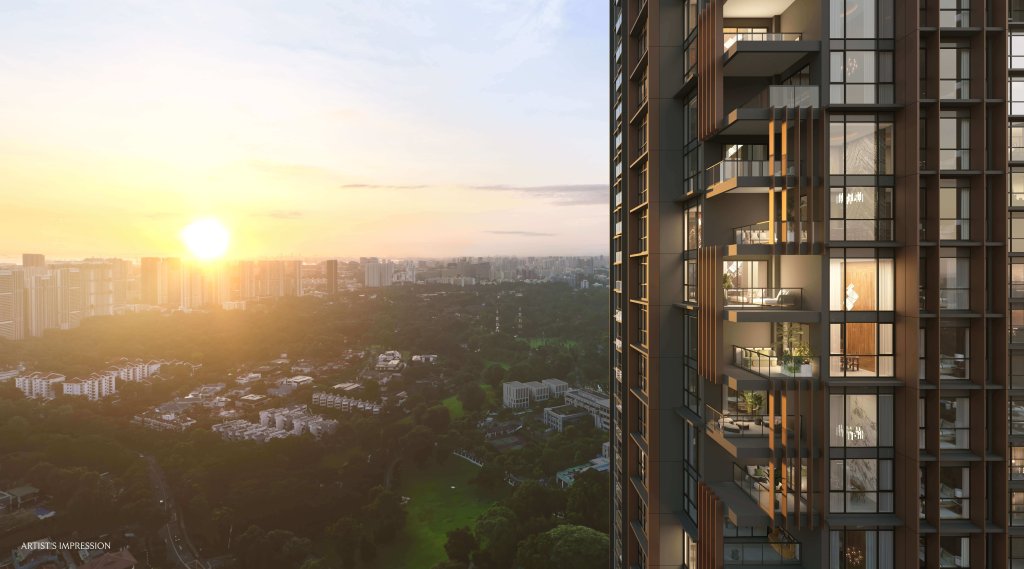 Upperhouse at Orchard Boulevard tower exterior, River Valley, Singapore