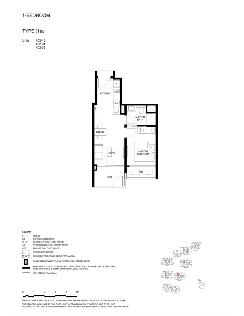 Tengah Garden Residences floor plan 1