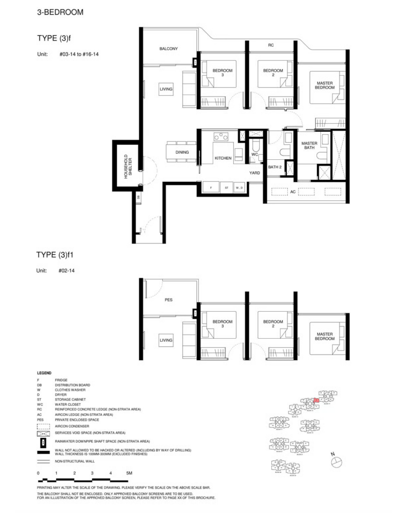 Tengah Garden Residences floor plan 14