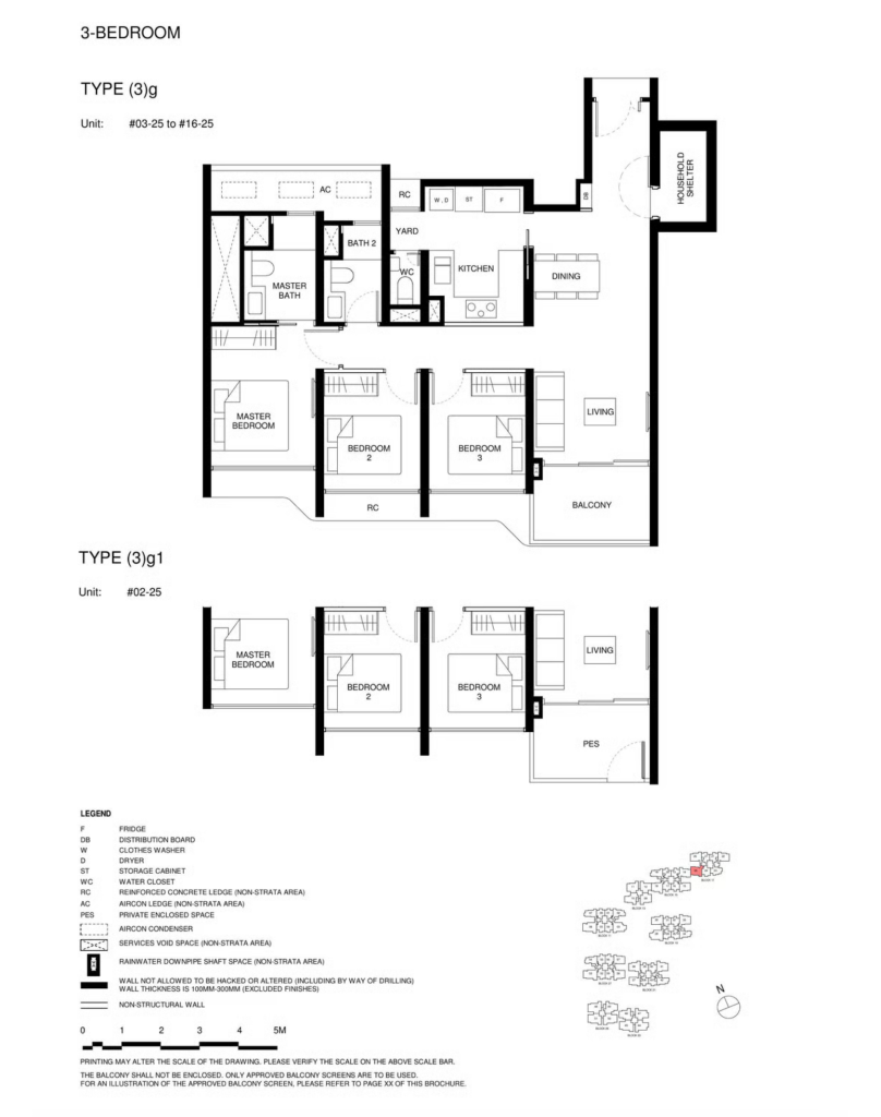 Tengah Garden Residences floor plan 15
