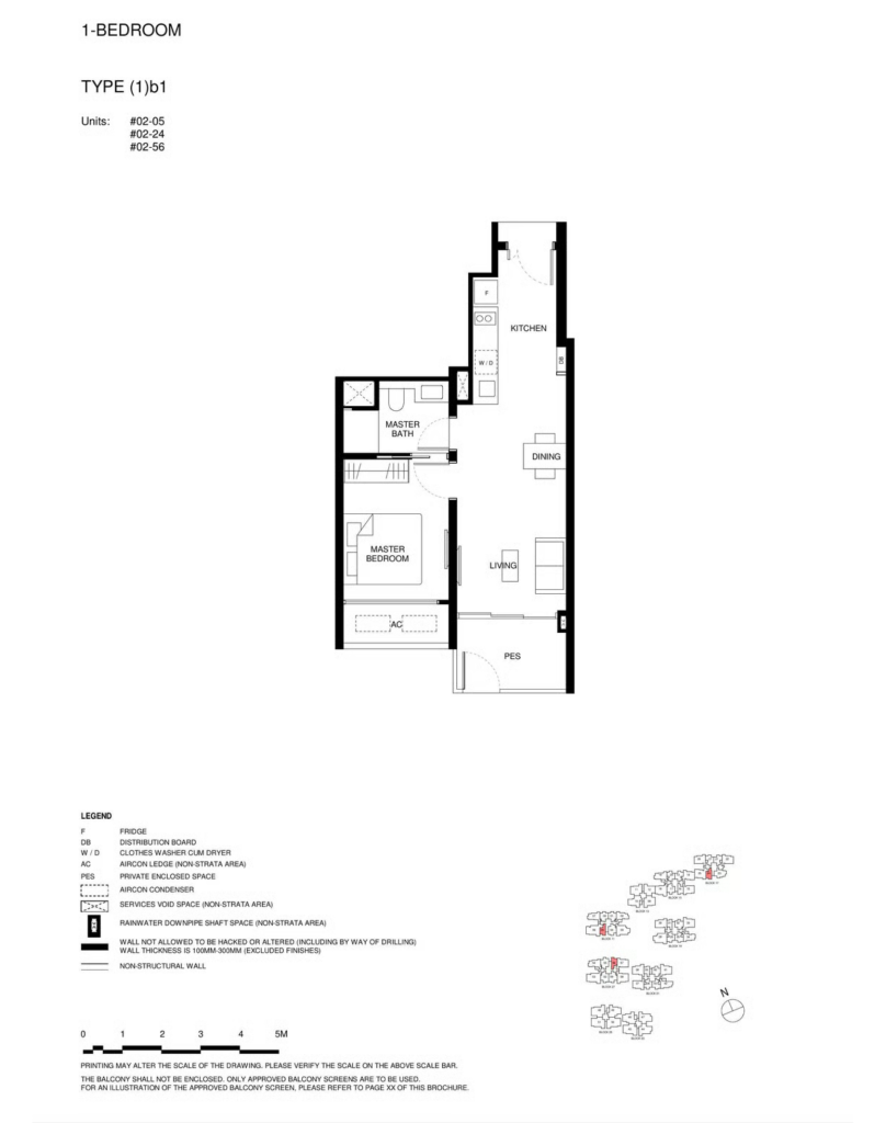 Tengah Garden Residences floor plan 2