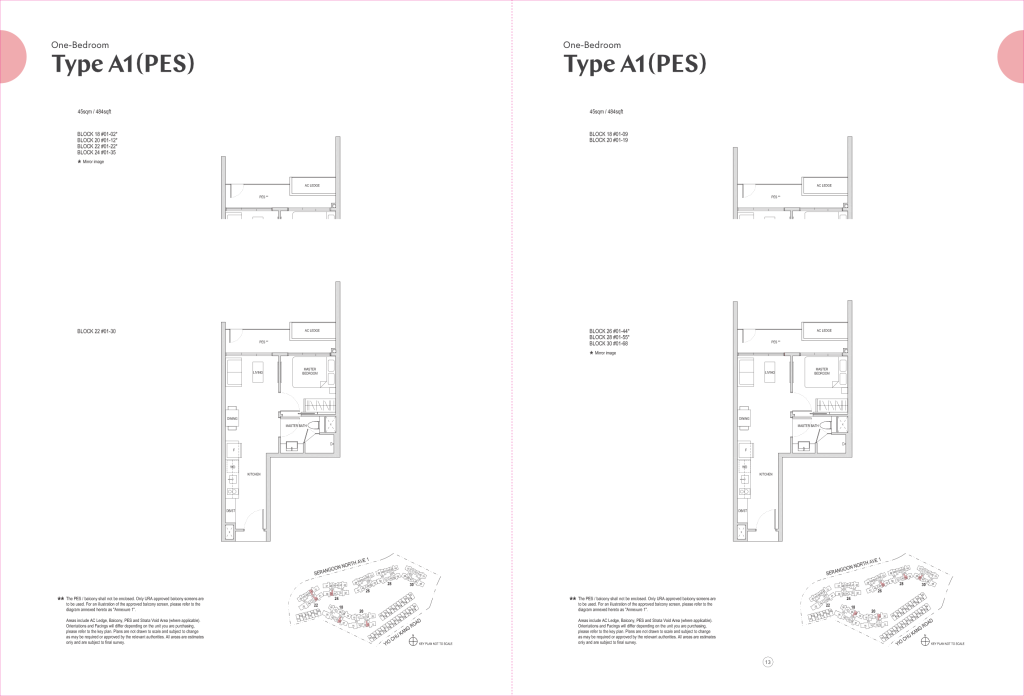 Affinity at Serangoon floor plan 1