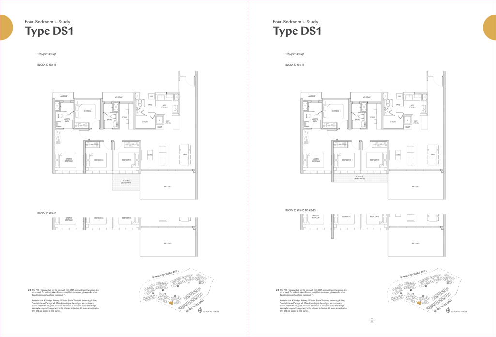 Affinity at Serangoon floor plan, 355 sqft