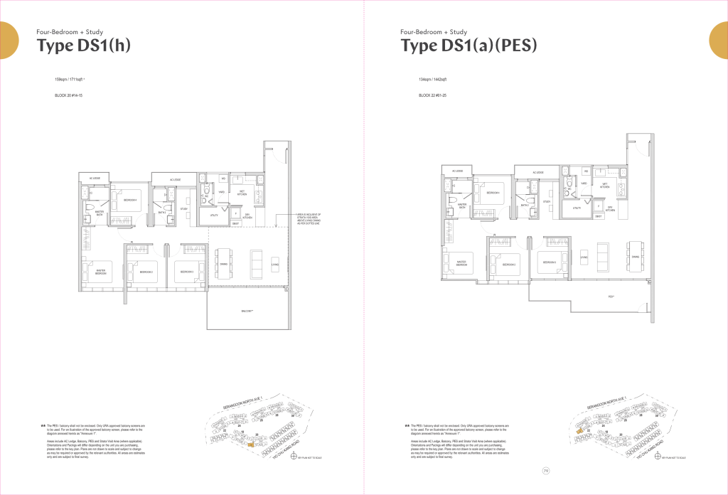 Affinity at Serangoon floor plan, 366 sqft