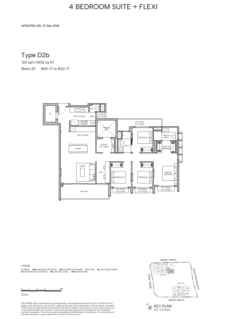 Hudson Place Residences floor plan 14