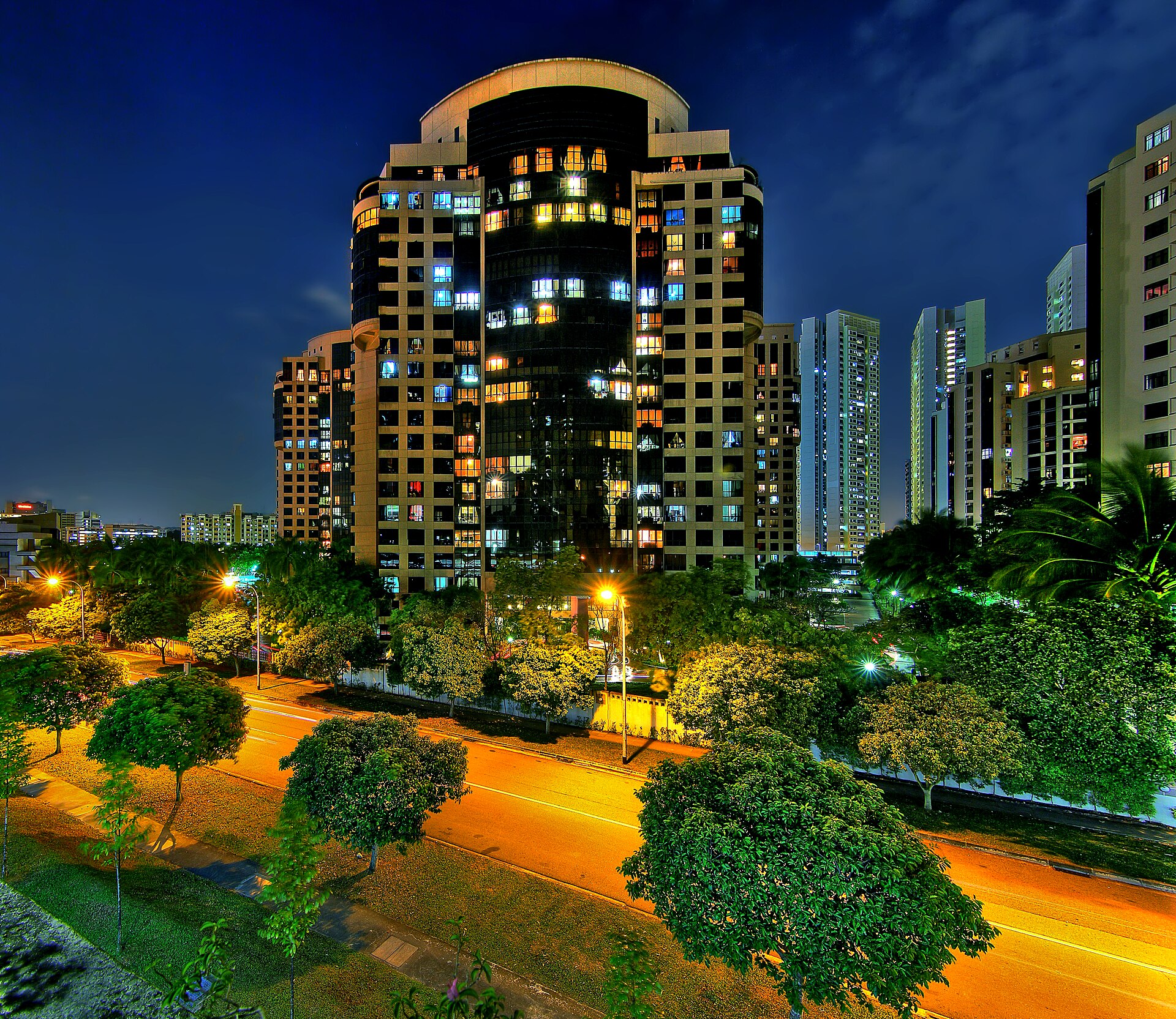 Heritage View condominium and its estate grounds, Singapore