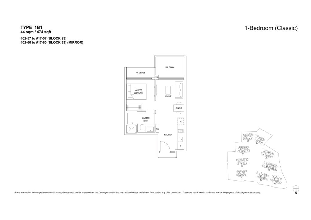 The Florence Residences floor plan 1