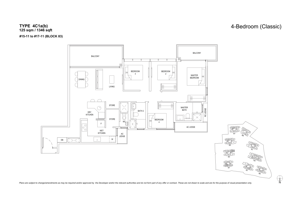 The Florence Residences floor plan 100