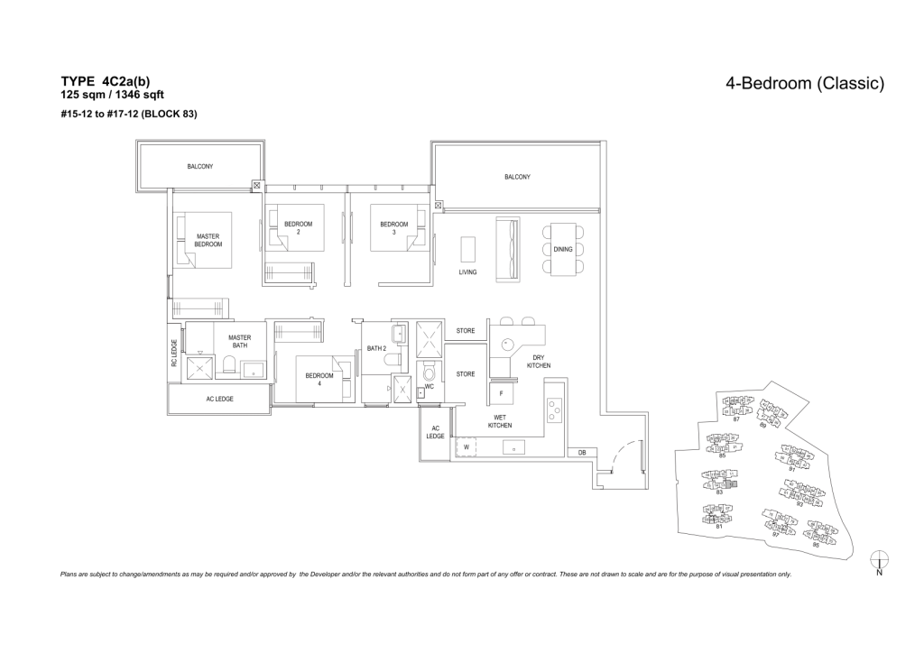 The Florence Residences floor plan 103