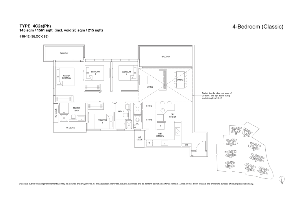 The Florence Residences floor plan 104