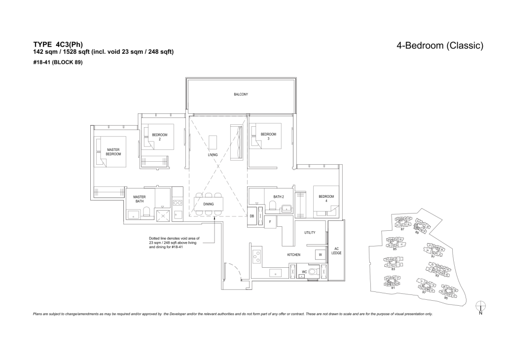 The Florence Residences floor plan 106