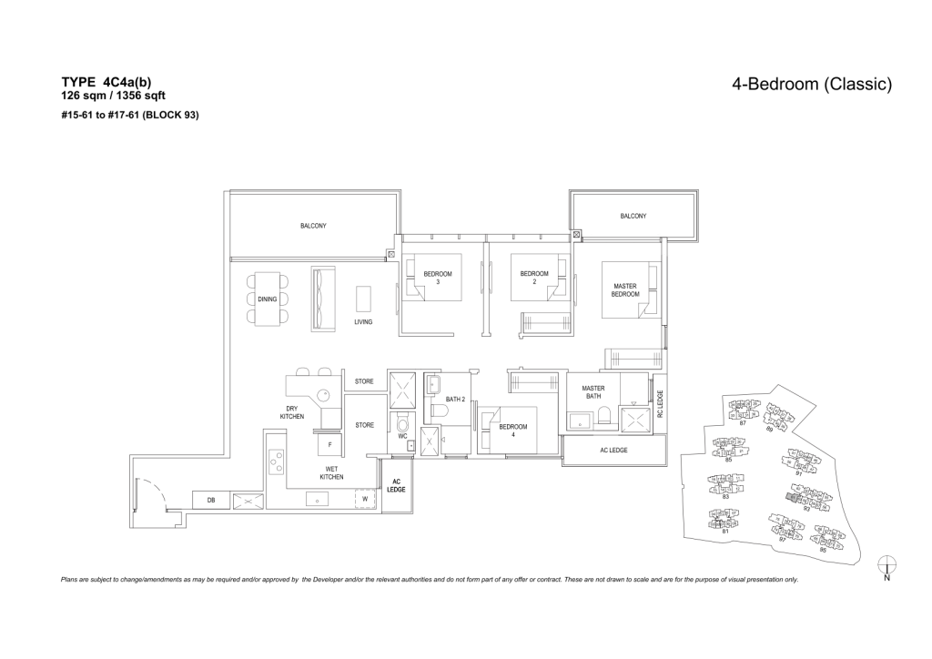 The Florence Residences floor plan 108