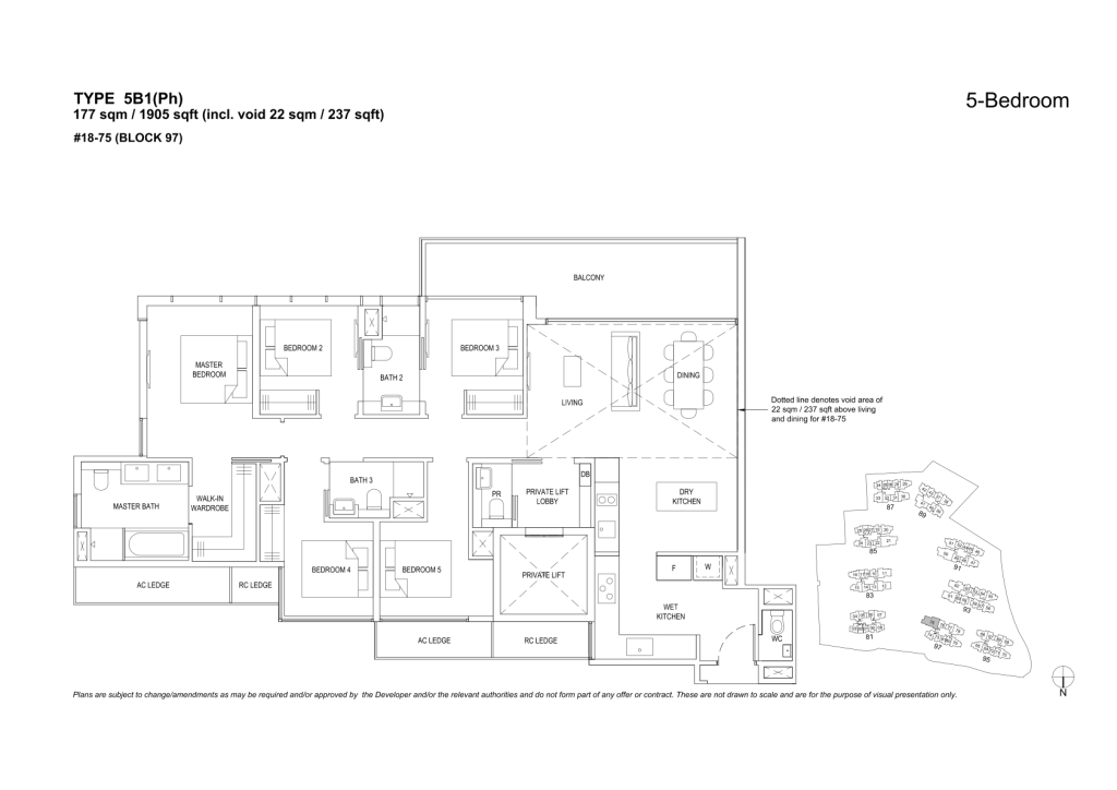 The Florence Residences floor plan 114