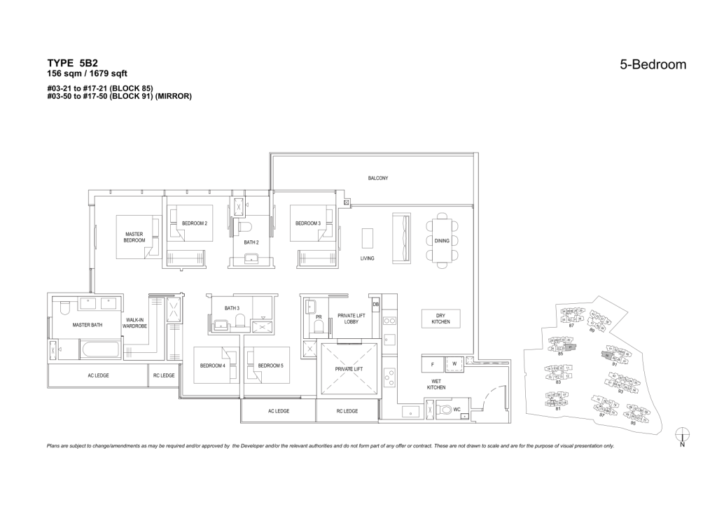 The Florence Residences floor plan 115