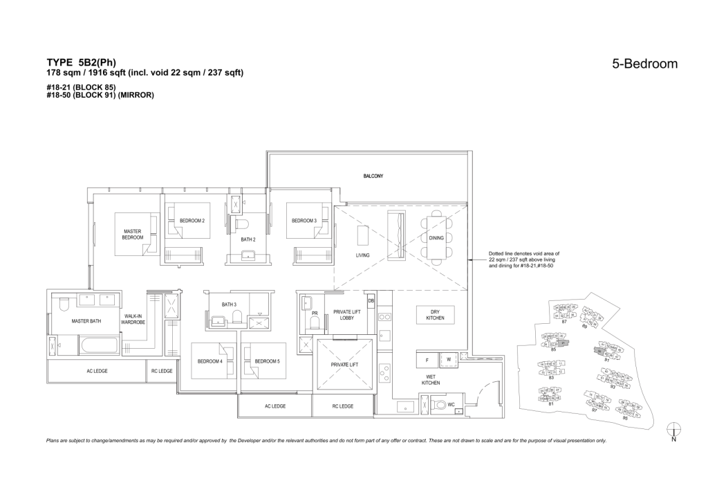 The Florence Residences floor plan 116