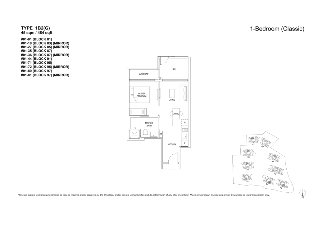 The Florence Residences floor plan 5