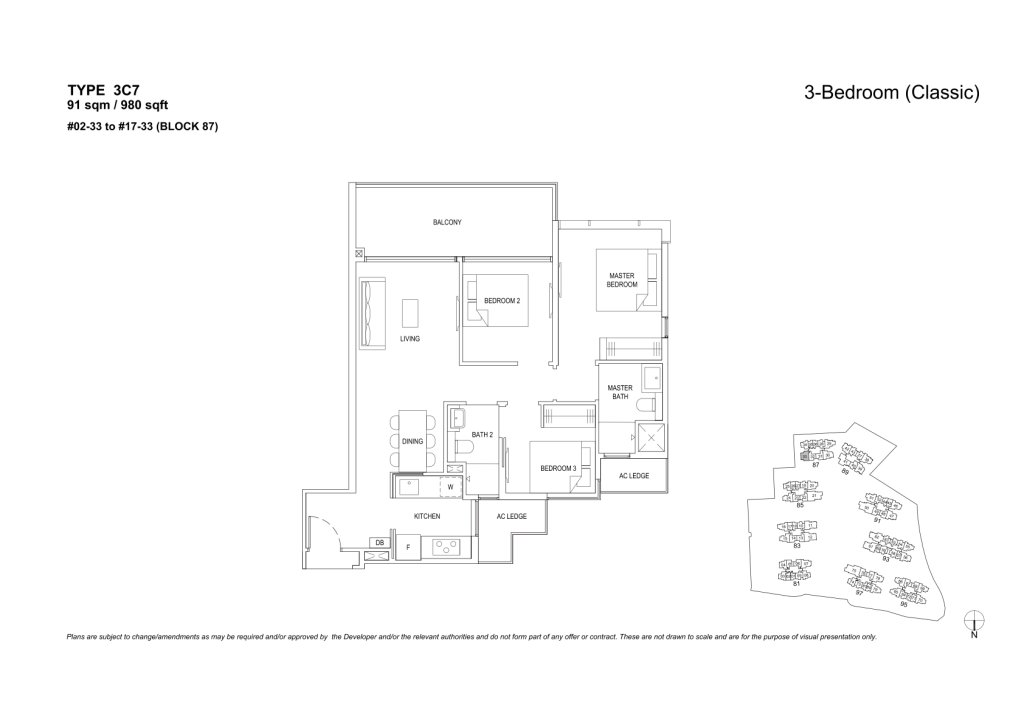 The Florence Residences floor plan 73