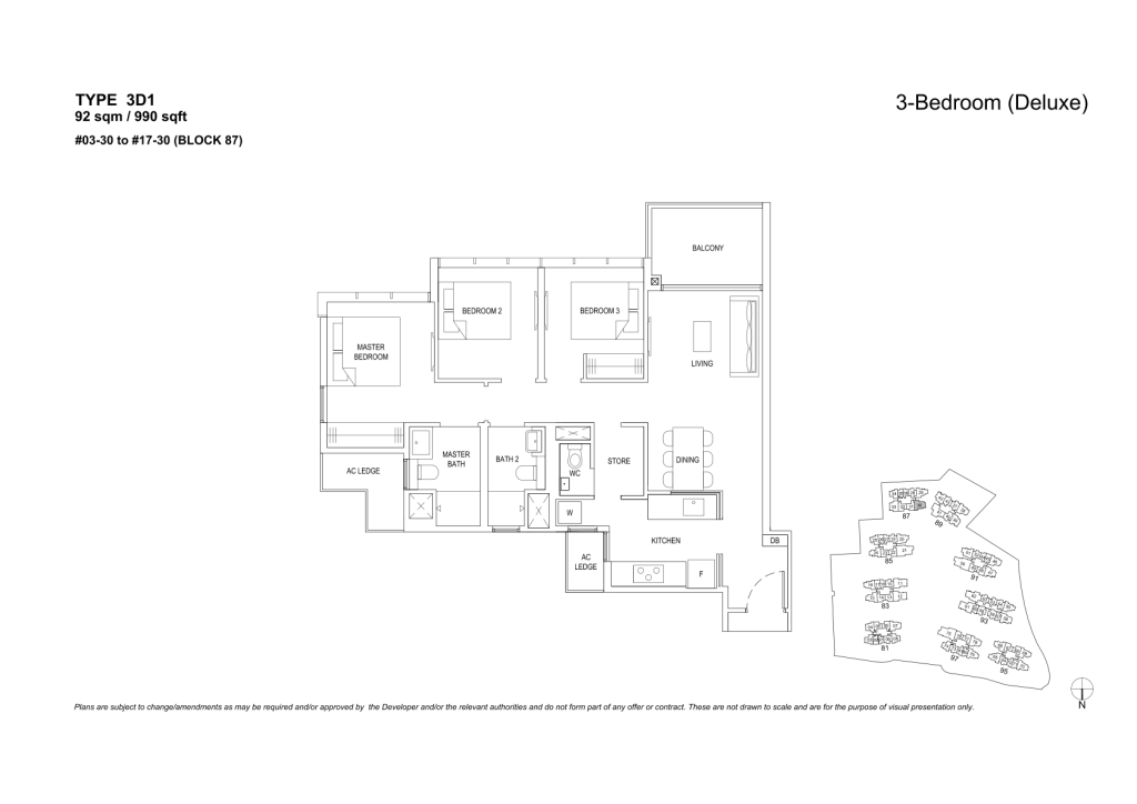 The Florence Residences floor plan 76