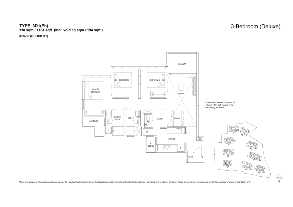 The Florence Residences floor plan 77