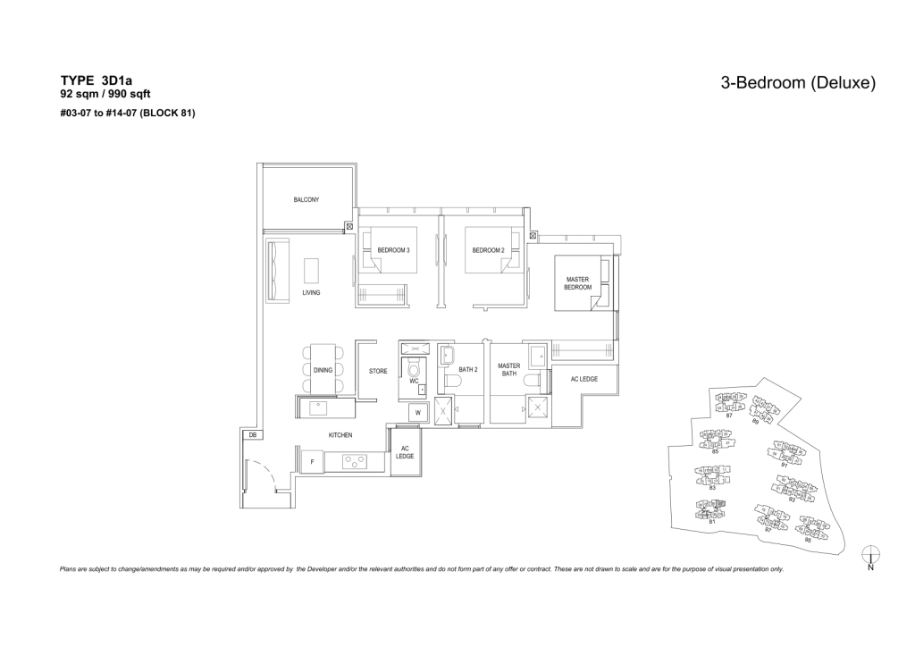 The Florence Residences floor plan 78