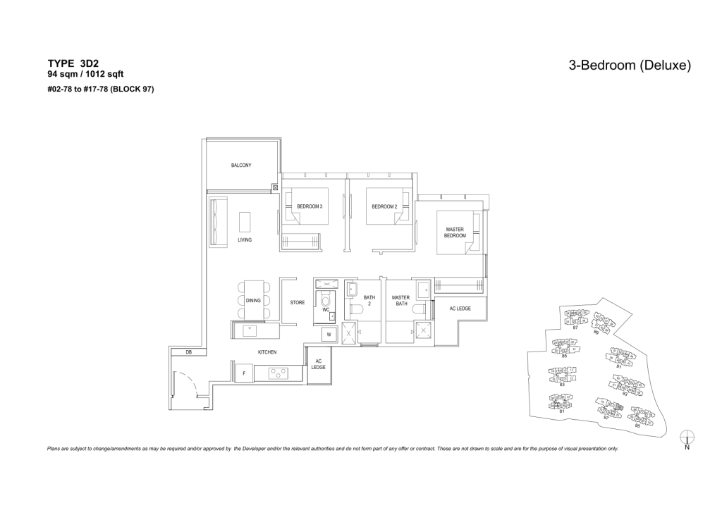 The Florence Residences floor plan 81
