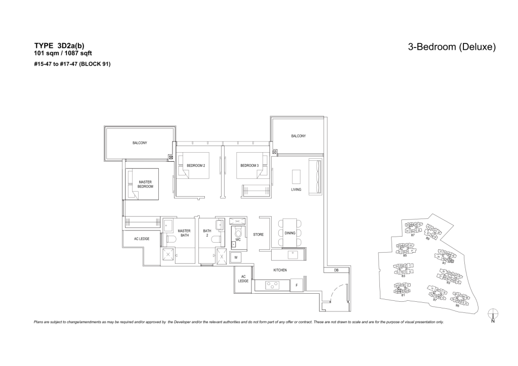 The Florence Residences floor plan 86