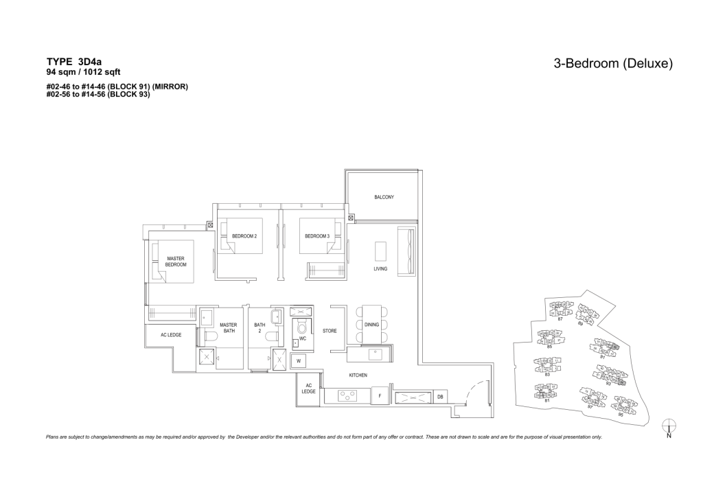 The Florence Residences floor plan 91