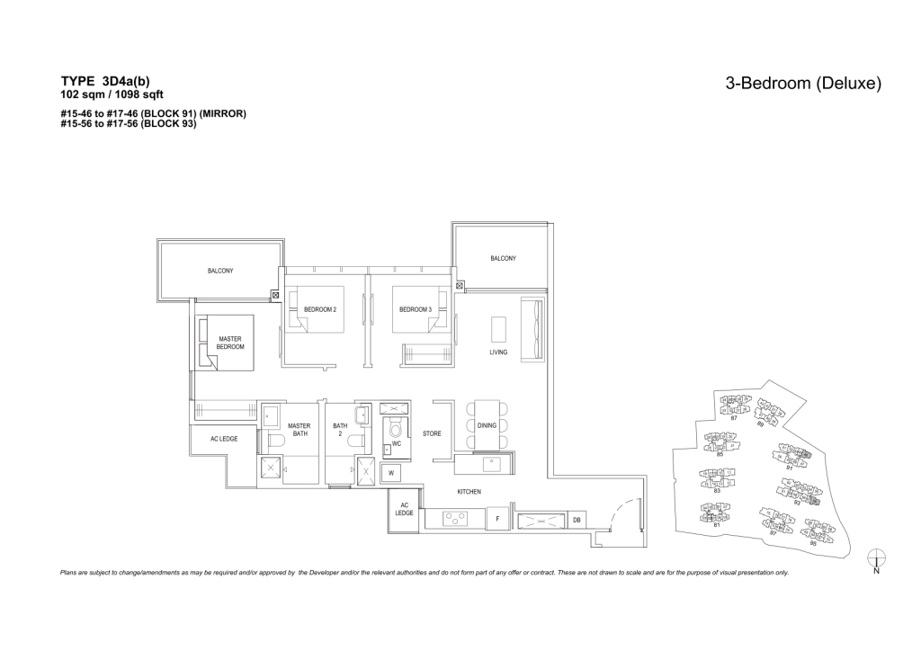 The Florence Residences floor plan 92