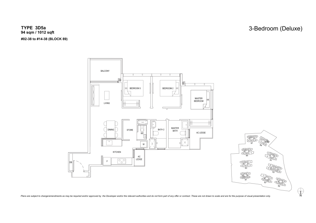 The Florence Residences floor plan 95
