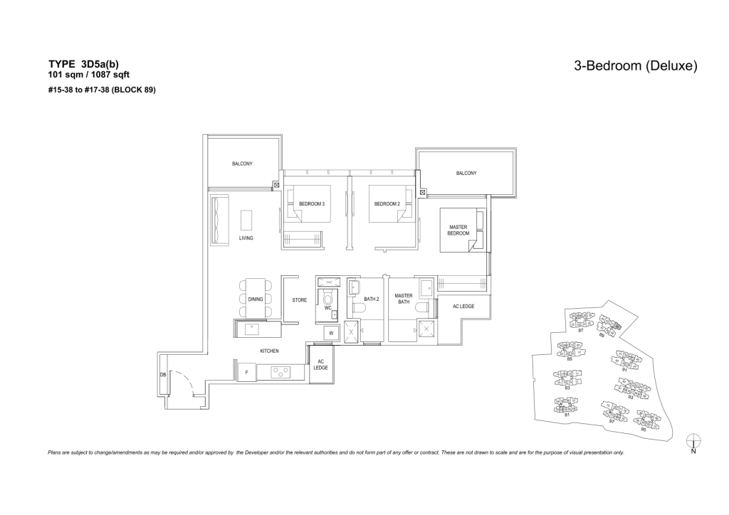 The Florence Residences floor plan 96