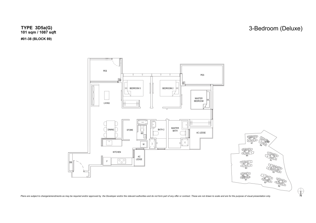 The Florence Residences floor plan 97