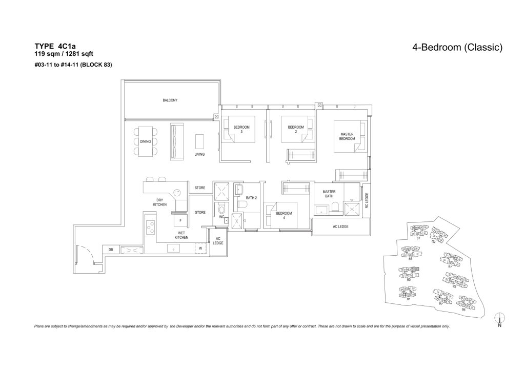The Florence Residences floor plan 99
