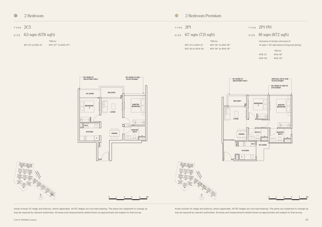 The Watergardens at Canberra floor plan 3