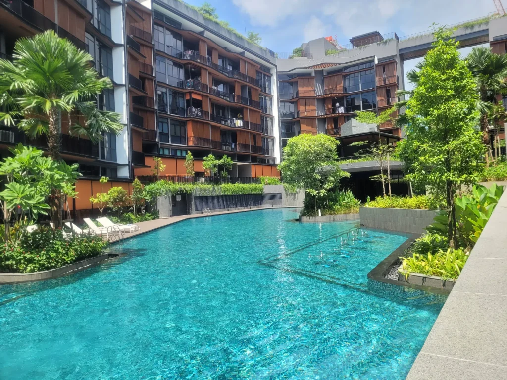 Daintree Residence swimming pool, Bukit Timah, Singapore