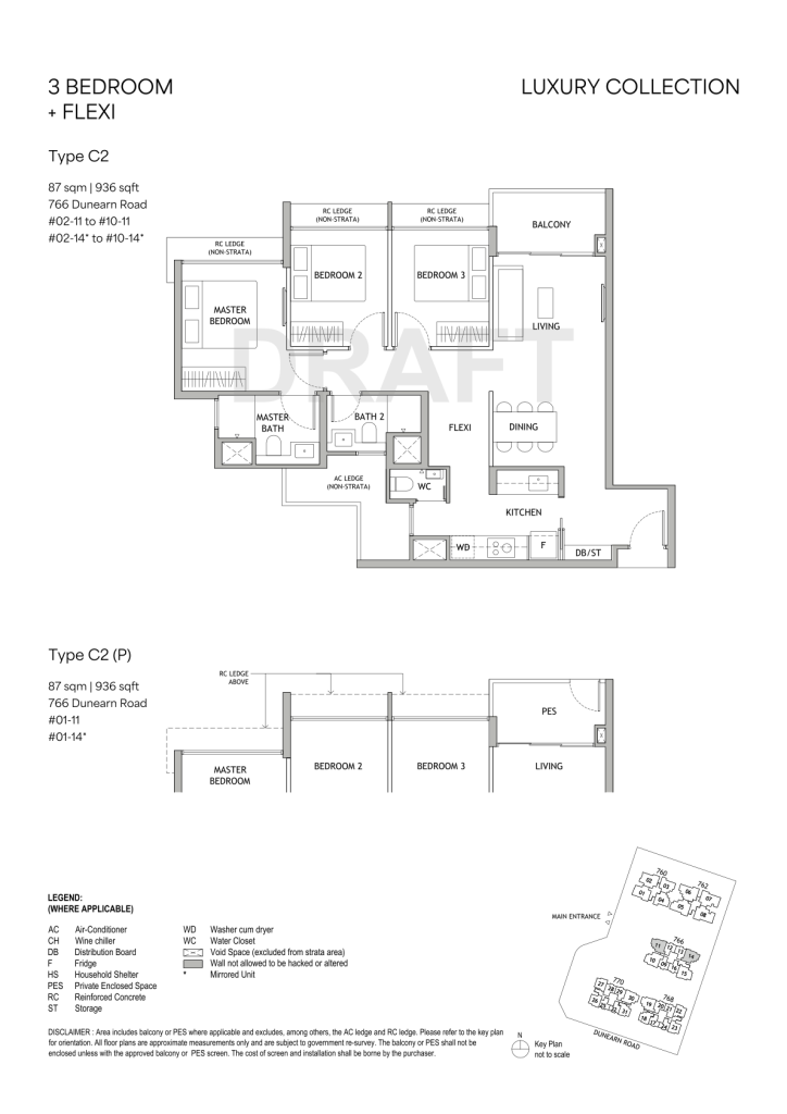 Dunearn House floor plan, Bukit Timah, Singapore